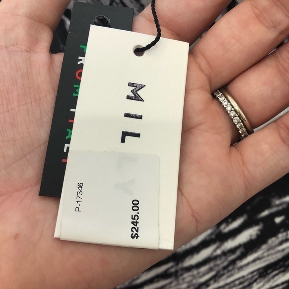 Milly Scribble Print Modern Mini Skirt - Picture 11 of 12